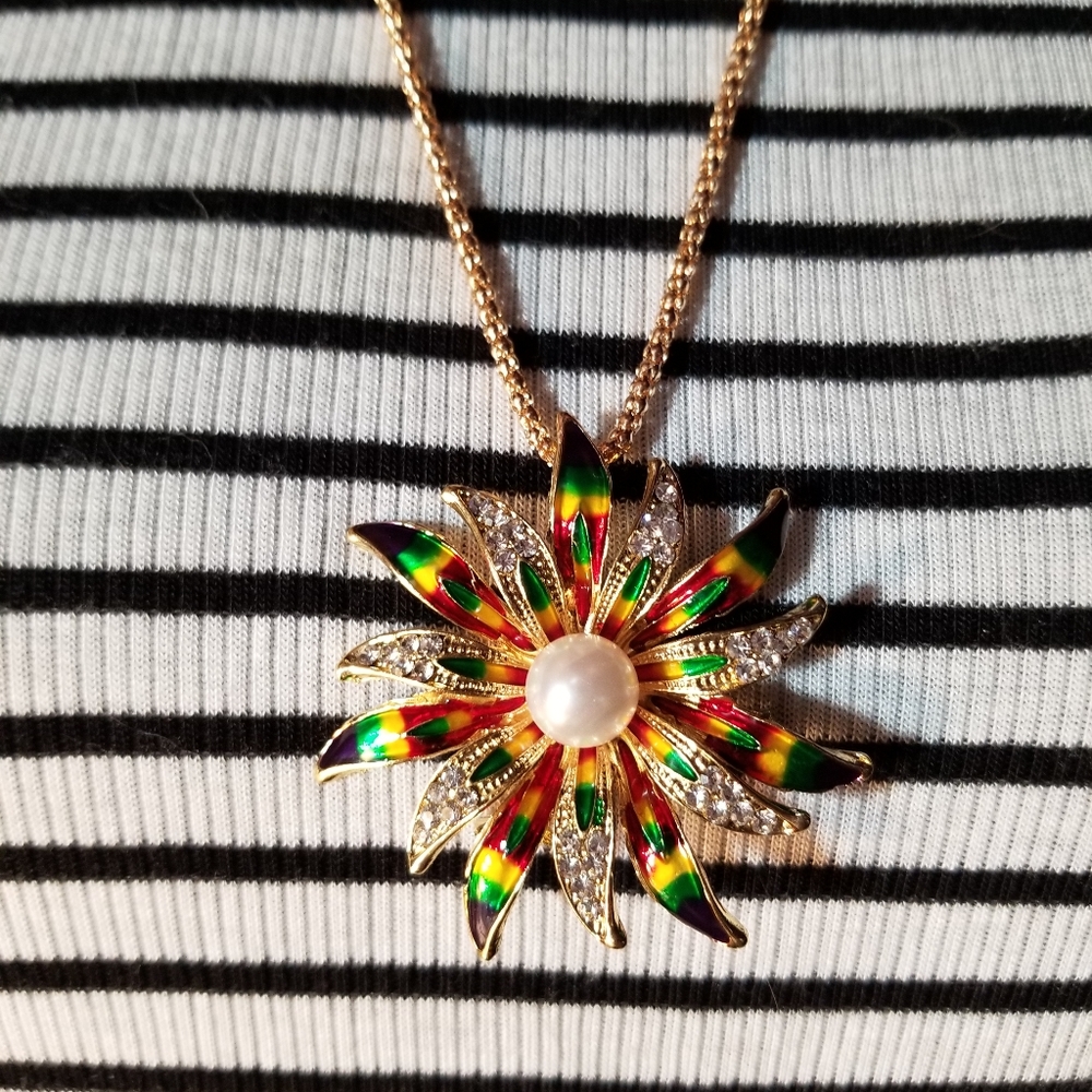Betsey Johnson Colorful Flower
